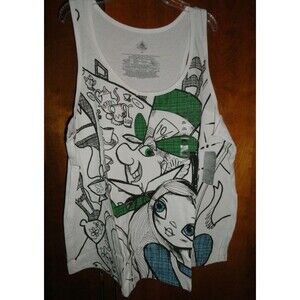 Alice in Wonderland Mad Hatter Tank Top Disney Store M